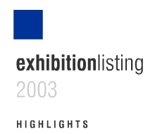 exhibition listing